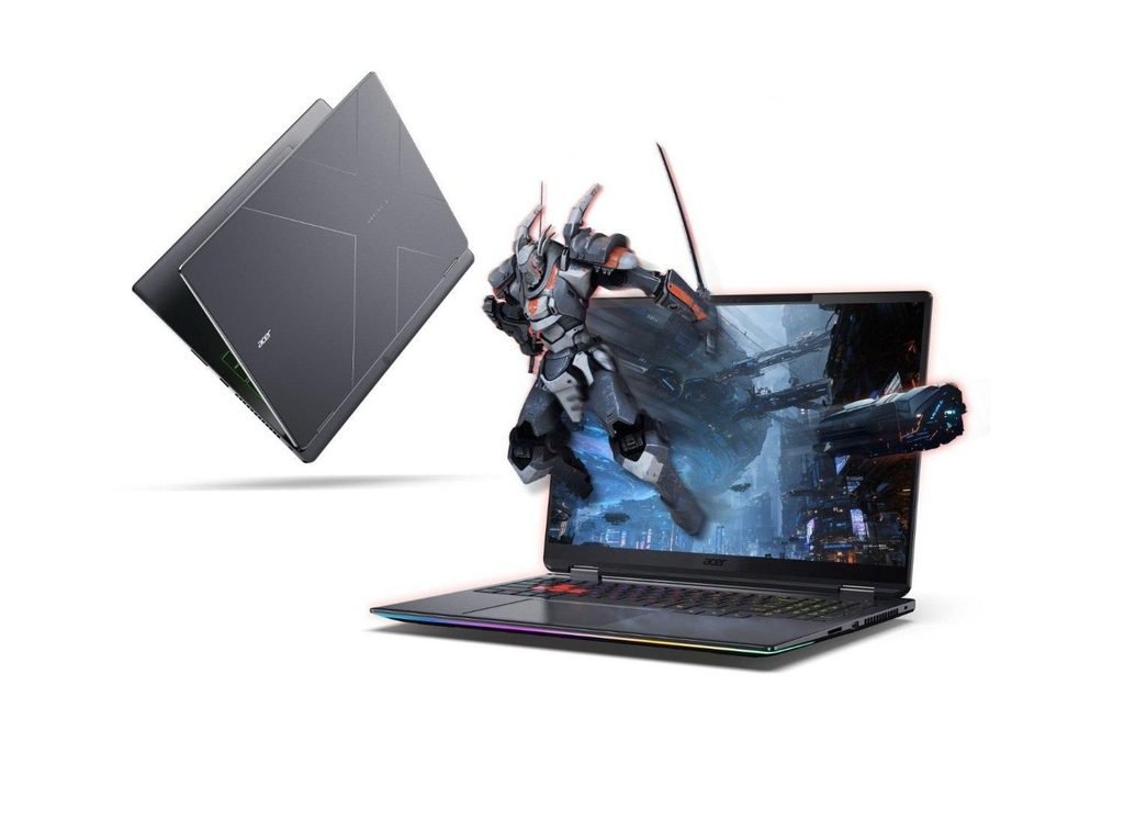 Acer Predator Helios 3D 15 SpatialLabs Edition gaming laptop.